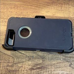 Blue & Gray iPhone 8plus defender Otter Box